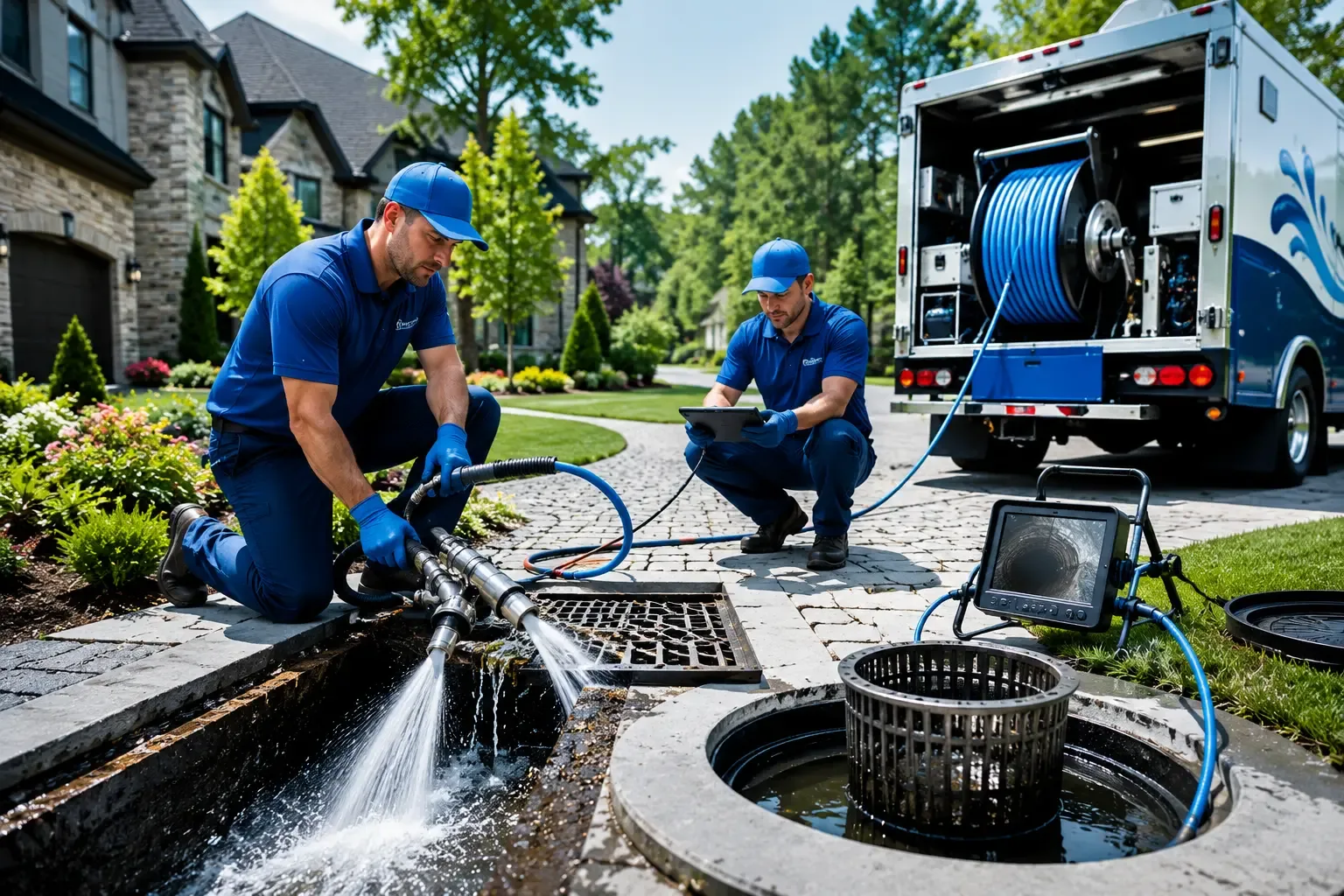 Local outdoor drain cleaning professionals in Aledo, IL
